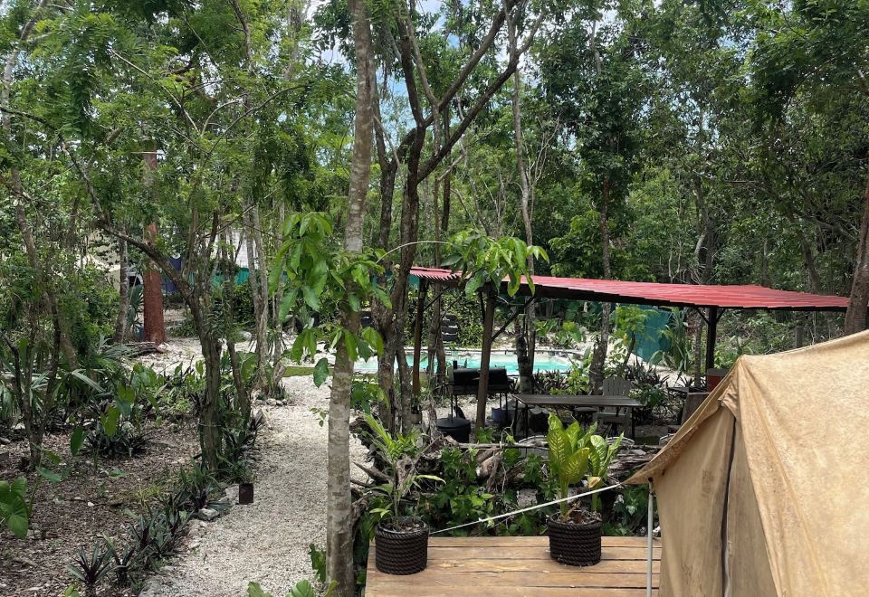 Hotel Cozumel Glamping, Exterior, Garden