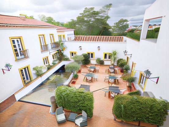 Hotel Adc - Albergaria Do Calvário - by Unlock Hotels, Exterior, Garden