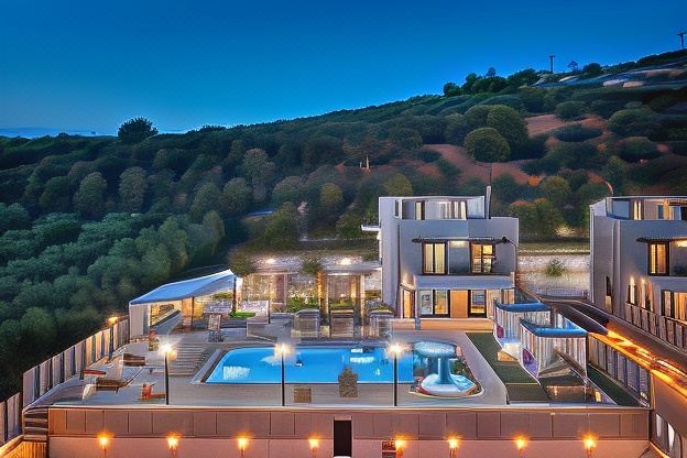 Hotel Luxurious Villa Micha - with 150m Pool, Exterior, Hotel Exterior