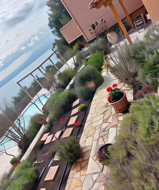 Hotel Aegean View Villa, Exterior, Garden