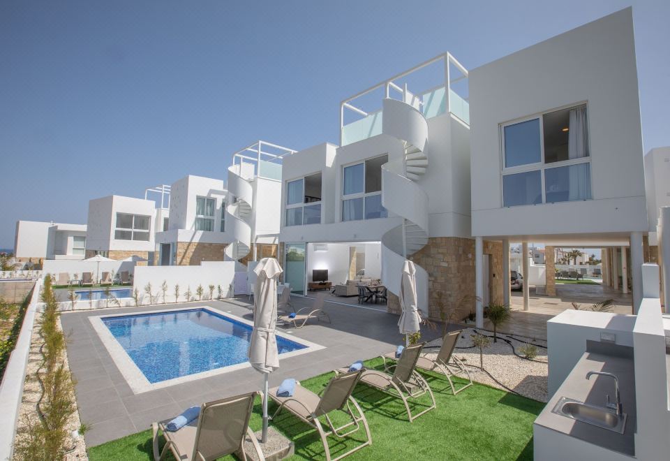 Hotel Protaras VIE Bleu Villa Vb14 New 3 Bedroom Villa in the Center of Protaras, Leisure & Recreation, Outdoor Swimming Pool