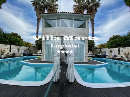 Hotel Villa Maria Lagonissi - Private First Floor Villa, Leisure & Recreation, Outdoor Swimming Pool