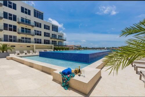 Hotel Ocean View Condo Overlooking the Caribbean Sea, Leisure & Recreation, Outdoor Swimming Pool