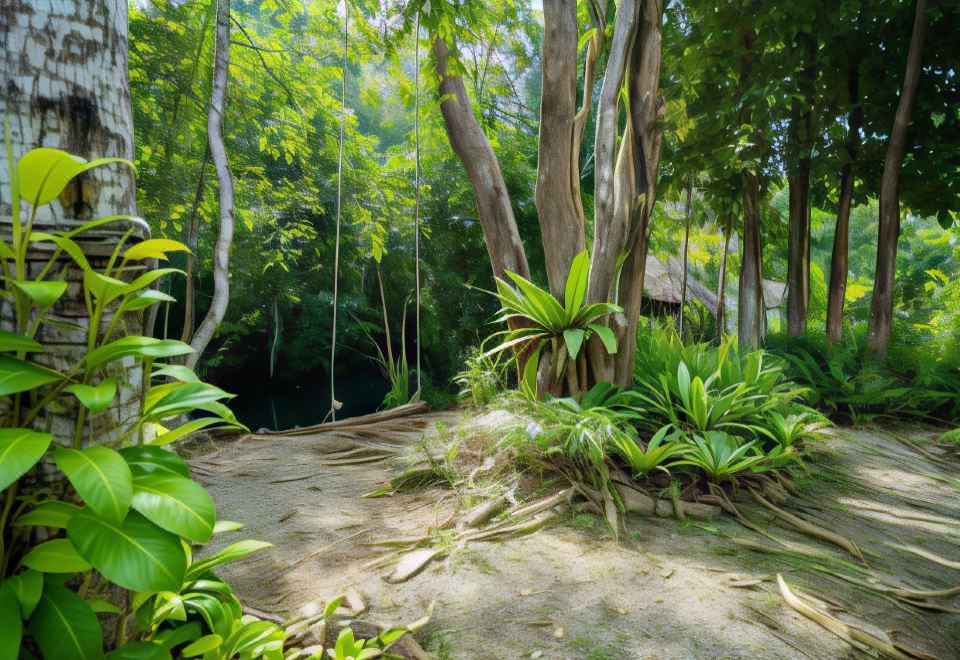 Hotel Blu Monkey Pooltara Krabi Hotel & Villas Pet Friendly, Exterior, Giardino
