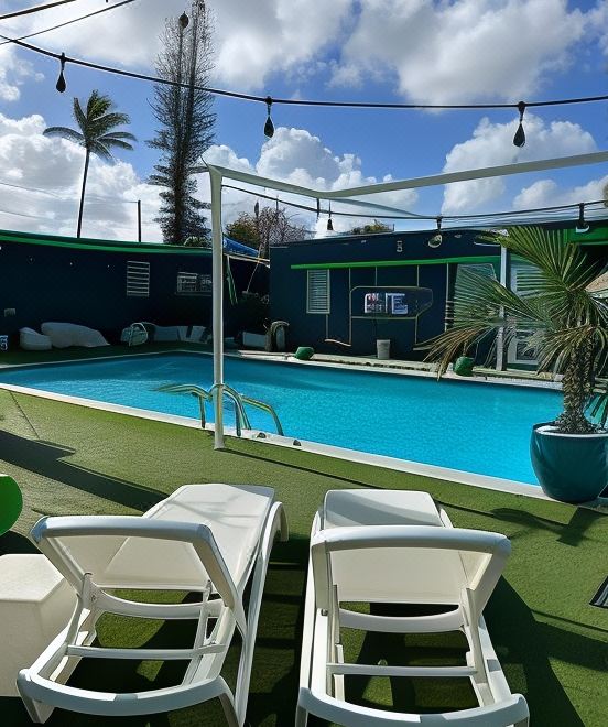 Hotel Nomada Beach Hostel- Isla Verde, Leisure & Recreation, Outdoor Swimming Pool