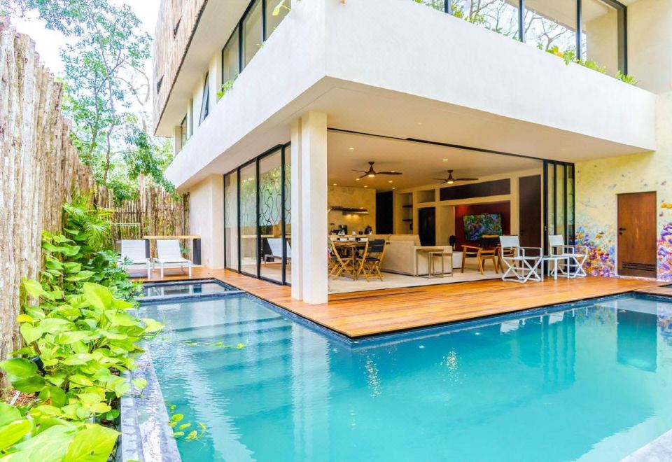 Hotel Gorgeous Flowy Space with Wrap-Around Private Pool, Leisure & Recreation, Outdoor Swimming Pool