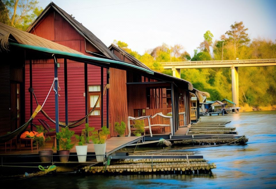 Hotel Boutique Raft Resort, River Kwai, Exterior, Hotel Exterior