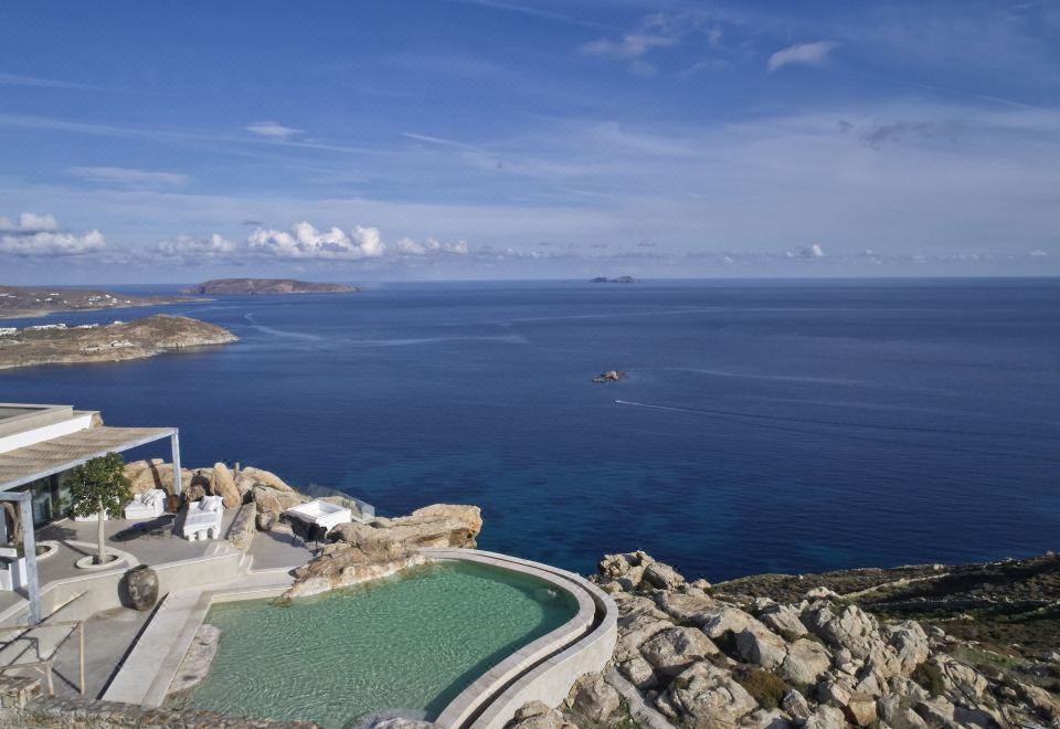 Hotel Myconian Panoptis Escape, a Member of Small Luxury Hotels of the World, Leisure & Recreation, Outdoor Swimming Pool