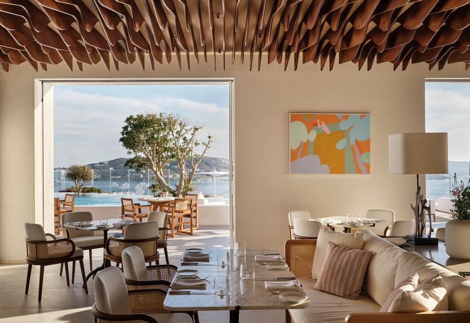 Hotel Deos Mykonos - A Myconian Collection Hotel, Dining, Restaurant