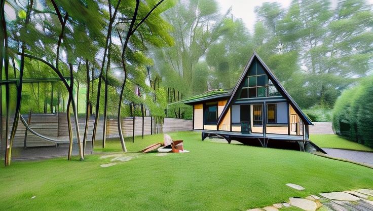 Hotel Pentalow Cabin, Exterior, Garden
