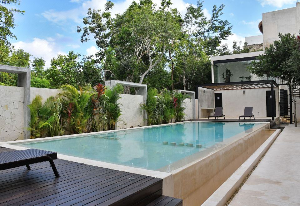 Hotel Luxury Penthouse by Mareas in Aldea Zama, Leisure & Recreation, Piscine extérieure