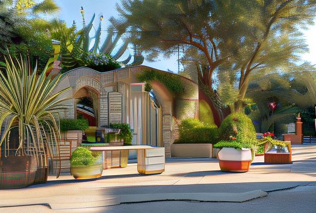 Hotel Aeollos, Exterior, Garden