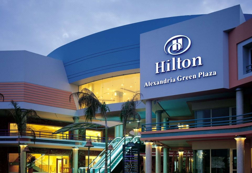 Hotel Hilton Alexandria Green Plaza, Exterior, Hotel Exterior