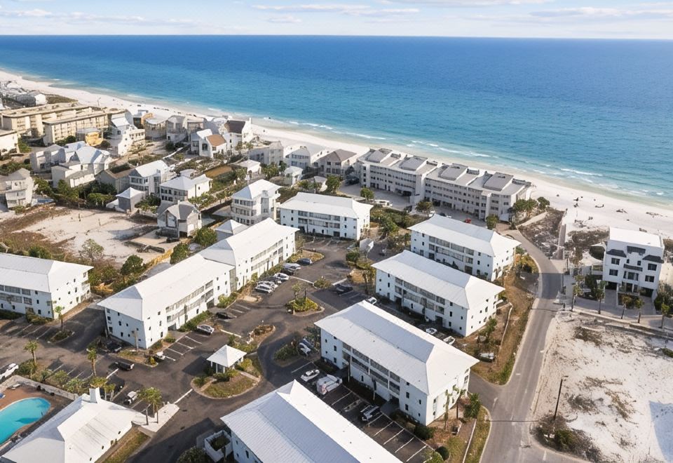 Hotel Community Pools and Tennis Courts - Charming Beachside Retreat, Exterior, Hotel Exterior