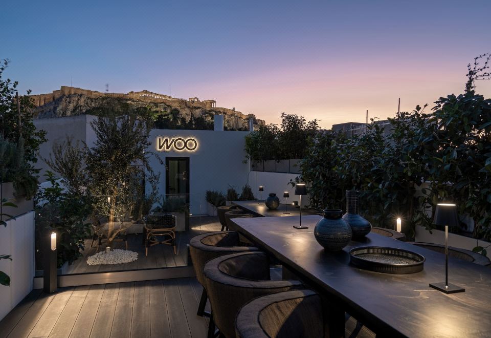 Hotel Athens Woo Suites, Exterior, Garden