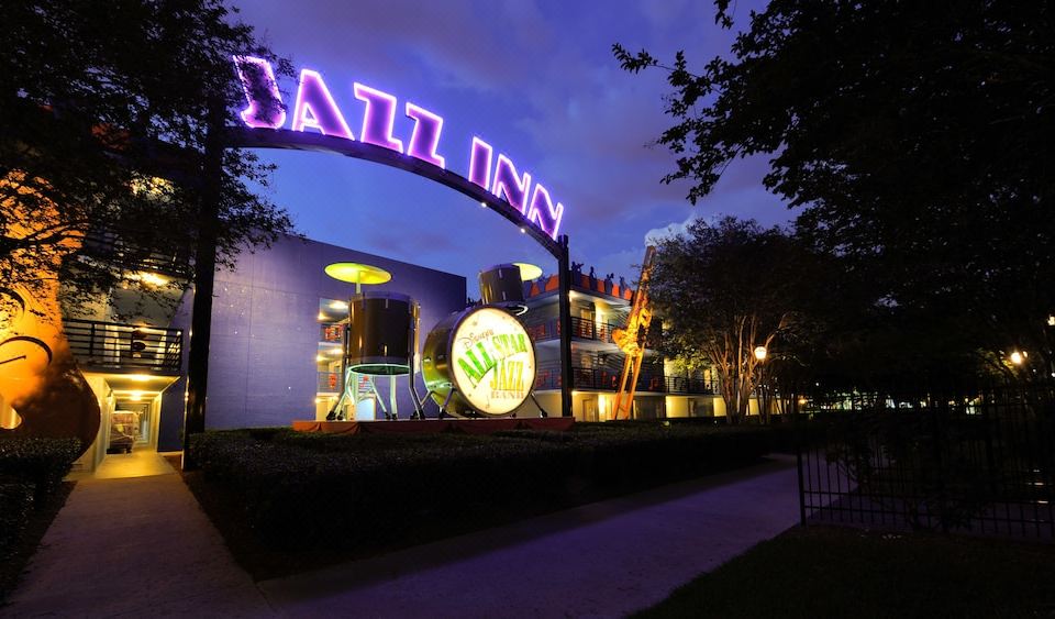 Hotel Disney's All-Star Music Resort, Exterior, Hotel Exterior
