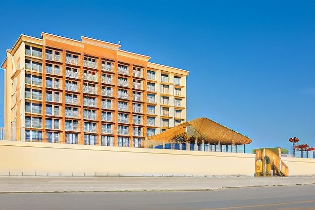 Hotel Hampton Inn Daytona Beach/Beachfront, Exterior, Hotel Exterior